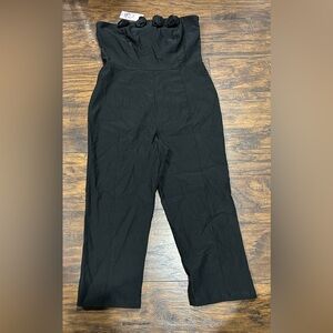 Wild‎ Fable Black Jumpsuit Large nwt